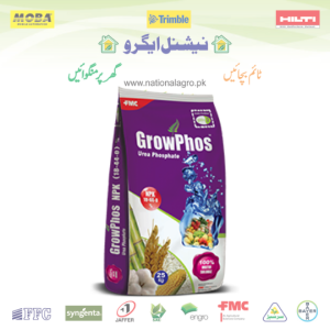 Growphos 25KG  Fmc Fertilizer 18 : 44 : 0 Urea Phosphate Grow Phos Ph < 4 ایف ایم سی گروفوس