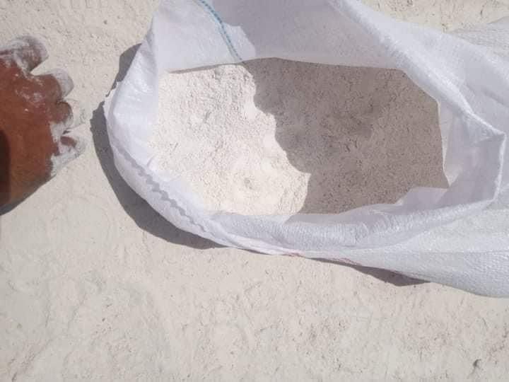Natural Gypsum 50kg Calcium Thiosulfate Anhydrous Agricultural Gypsum Fertilizer جیپسم پوڈر - Image 2